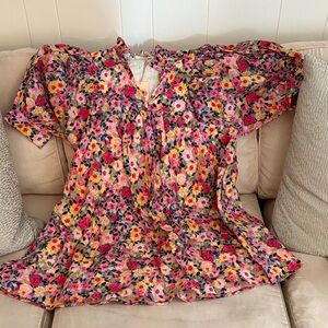 Floral Multicolor Women's Dress NWT!!!!